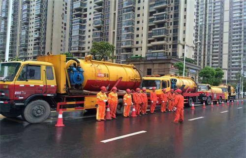 霍山市政管道清淤