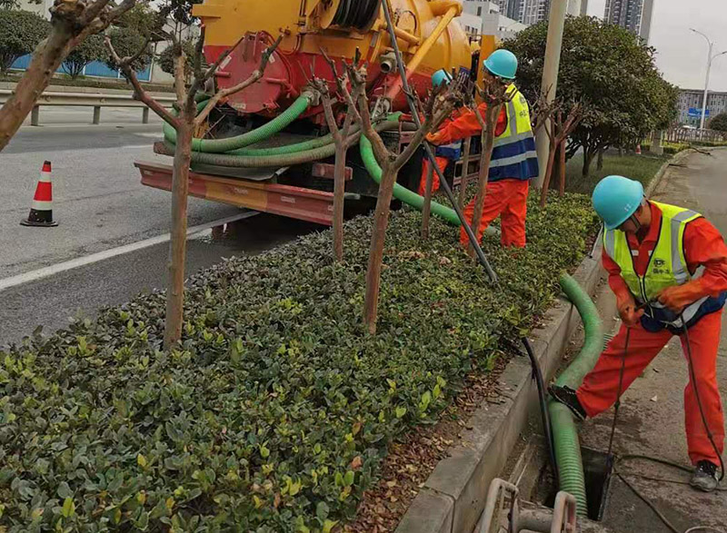 霍山市政管道清淤